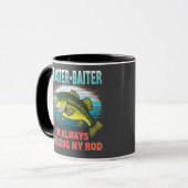 Master Baiter I'm Jerking My Rod Vater Fisher Tasse (Vorderseite Links)