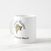Master Baiter Personalisierte Mug Kaffeetasse (Vorderseite Links)