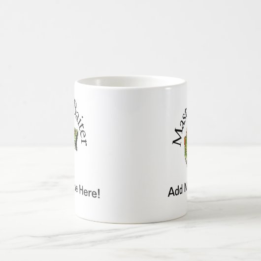 Master Baiter Personalisierte Mug Kaffeetasse (Mittel)