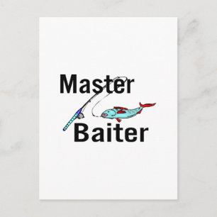 Master Baiter Postkarte