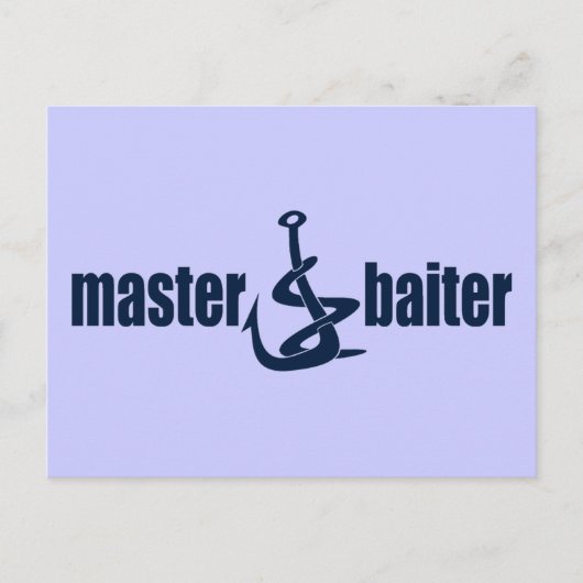 Master Baiter Postkarte (Vorderseite)