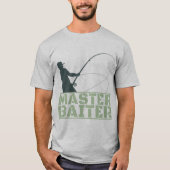 Master Baiter Shirts für Männer, Fishing-Shirt Fun (Vorderseite)