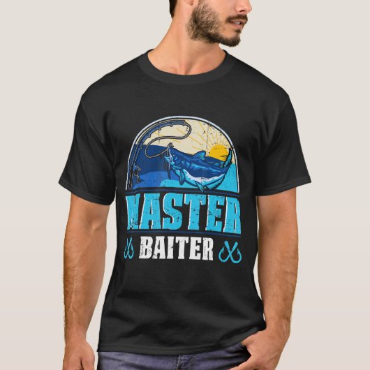 Master Baiter Wels Catfish Hunter T-Shirt (Vorderseite)