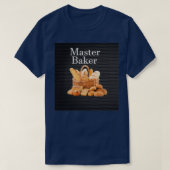Master Baker Design Breadmaking T-Shirt (Design vorne)