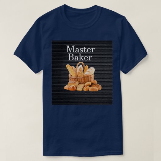 Master Baker Design Breadmaking T-Shirt (Design vorne)