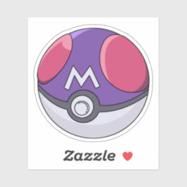 Master Ball Pokemon Aufkleber