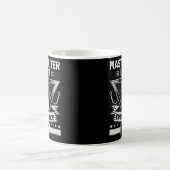 Master Biter ich bin immer jubeln meine Runde für  Kaffeetasse (Mittel)