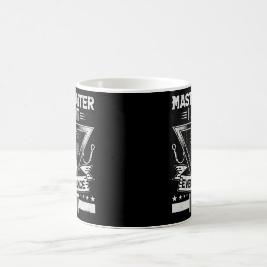 Master Biter ich bin immer jubeln meine Runde für Kaffeetasse (Mittel)