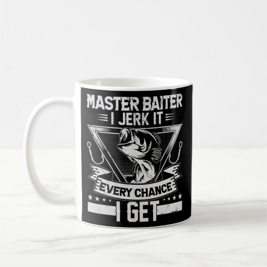 Master Biter ich bin immer jubeln meine Runde für  Kaffeetasse (Links)