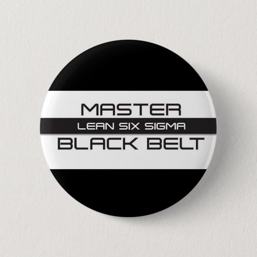 Master Black Belt Button (Vorderseite)