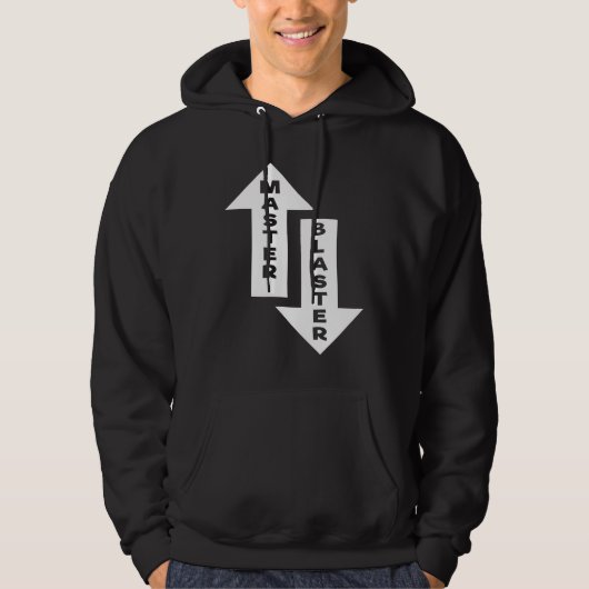 Master Blaster Auf- und Ab-Pfeile Hoodie (Vorderseite)
