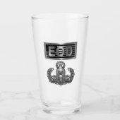 "Master Blaster" EOD-Abzeichen mit Flagge Glas (Vorderseite)