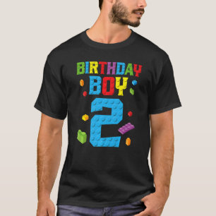 Master Builder 2. Geburtstag Junge 2 Zwei Jahre ge T-Shirt