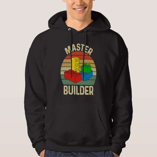 Master Builder  Building Blocks Toys Hoodie (Vorderseite)