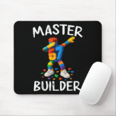 Master Builder Dabbing 67 Meme Bausteine Bri Mousepad (Mit Mouse)