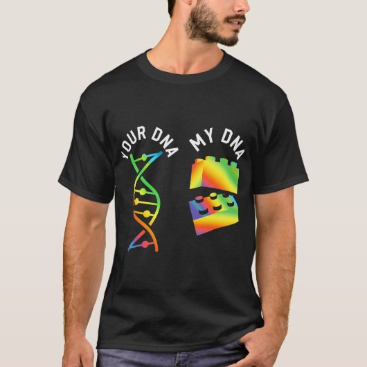 Master Builder DNA Engineer Construction Gebäude T-Shirt (Vorderseite)