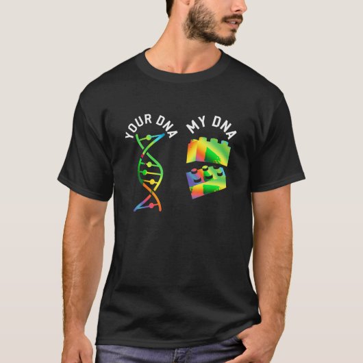 Master Builder DNA Engineer Construction Gebäude T-Shirt (Vorderseite)