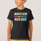 Master Builder - Funny Build Wall Builder T-Shirt (Vorderseite)
