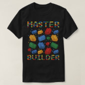 Master Builder Funny Gebäude blockiert Geschenke f T-Shirt (Design vorne)