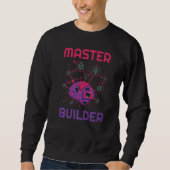 Master Builder für Roboteringenieure oder -lüfter Sweatshirt (Vorderseite)