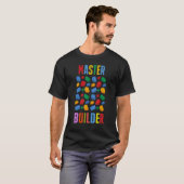Master Builder Gebäude Blocker Master Builder T-Shirt (Vorne ganz)