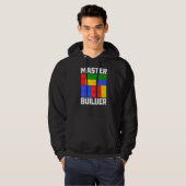 Master Builder Gebäude blockiert Brick Builder Mas Hoodie (Vorne ganz)