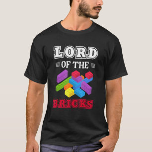 Master Builder Gebäude blockiert Lord of the Brick T-Shirt
