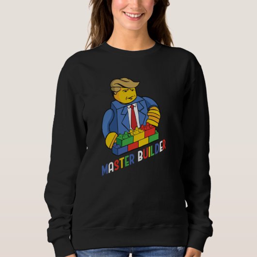 Master Builder Gebäude blockiert Männer Jugend 1 Sweatshirt (Vorderseite)