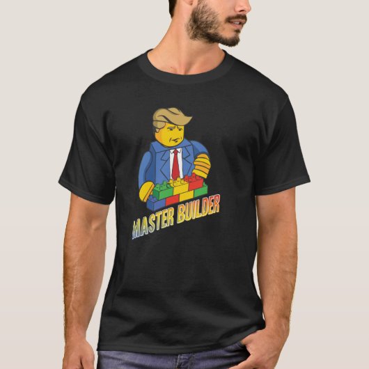 Master Builder Gebäude blockiert Männer Jugend 1 T-Shirt (Vorderseite)