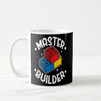 Master Builder Gebäude blockiert Männerjugend Ta Kaffeetasse