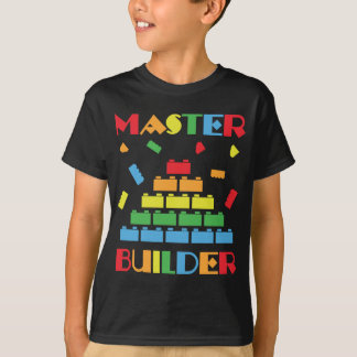 Master Builder Gebäude blockiert spielzeug-lustige T-Shirt