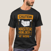 Master Builder Gebäude blockiert Steine 2 T-Shirt (Vorderseite)