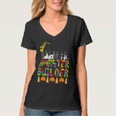 Master Builder Gebäude Blocks Engineer Bricks Con T-Shirt (Vorderseite)