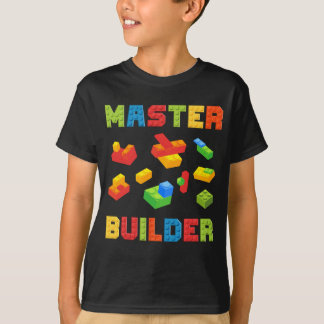 Master Builder Gebäude Blocks liebt Brick Builder T-Shirt