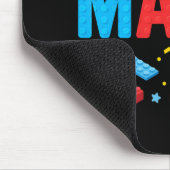 Master Builder Gebäude Bricks Blocks Funny Mother Mousepad (Ecke)