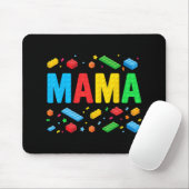 Master Builder Gebäude Bricks Blocks Funny Mother Mousepad (Mit Mouse)