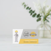 Master Builder, Gebäude Firm, Bauunternehmer Visitenkarte (Stehend Vorderseite)