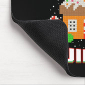 Master Builder Gingerbread House Weihnachtsblock B Mousepad (Ecke)