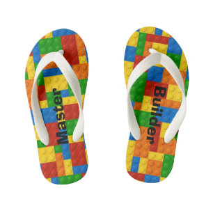 Master Builder Kids Blocks - Flip Flops Kinderbadesandalen