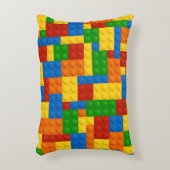 Master Builder Kids Blocks - Rectangle Pillow Dekokissen (Vorderseite(Vertikal))
