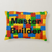 Master Builder Kids Blocks - Rectangle Pillow Dekokissen (Rückseite)