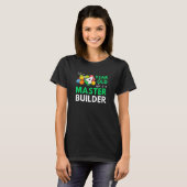 Master Builder Niedlich Block Gebäude 4. Geburtsta T-Shirt (Vorne ganz)