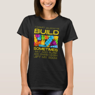 Master Builder Niedlich Block Gebäude Kids Boys 8 T-Shirt