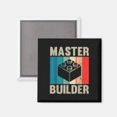Master Builder Recto Jungen Bausteine Set Spielzeu Magnet (Vorderseite/Rückseite)