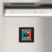 Master Builder Recto Jungen Bausteine Set Spielzeu Magnet (In Situ (Geschirrspüler))