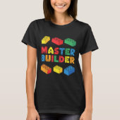 Master Builder Shirt Bricks blockiert Erwachsene K (Vorderseite)