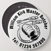 Master Butcher Button (Vorne & Hinten)