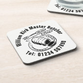 Master Butcher Getränkeuntersetzer (Linke Seite)