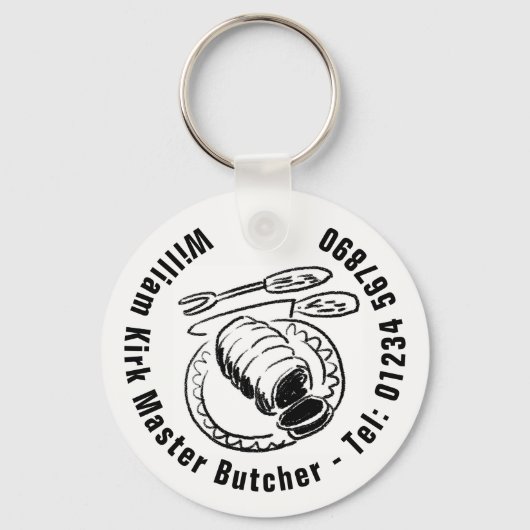 Master Butcher Schlüsselanhänger (Vorderseite)
