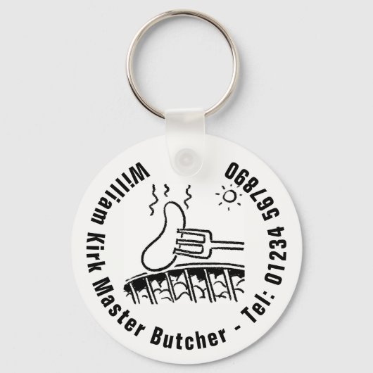 Master Butcher Schlüsselanhänger (Vorderseite)